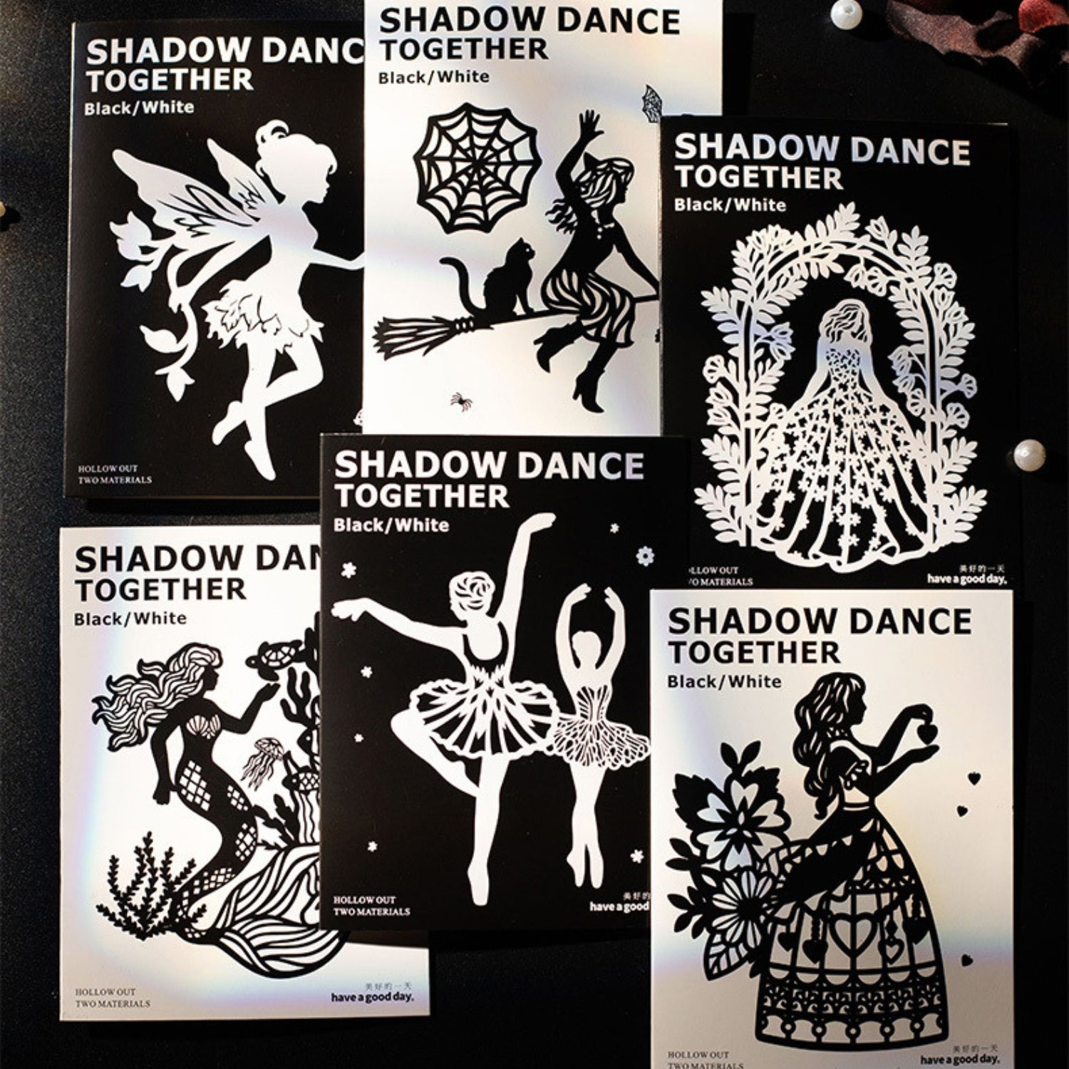 Shadow Dance Series Creative Figure Silhouette Hollow Material Paper Product Details ◎Material ABS Plastic ◎Color：Cream ◎Size： 205mm  8.2 120mm  4.8 副本 (2)