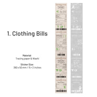 1. Clothing Bills