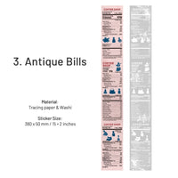 3. Antique Bills