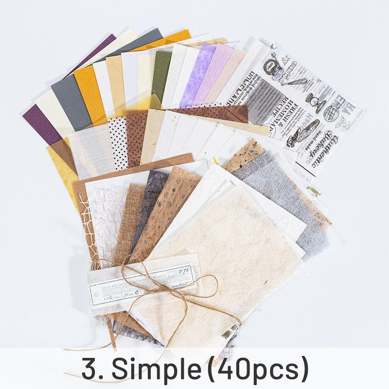 Simple Artistic Mesh Specialty Paper Background Paper Pack sku-3
