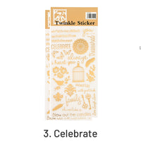 3. Celebrate
