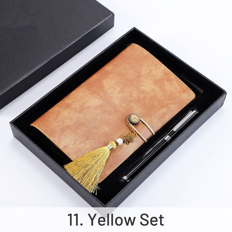 Simple Retro Loose-Leaf Journal Notebook sku-11