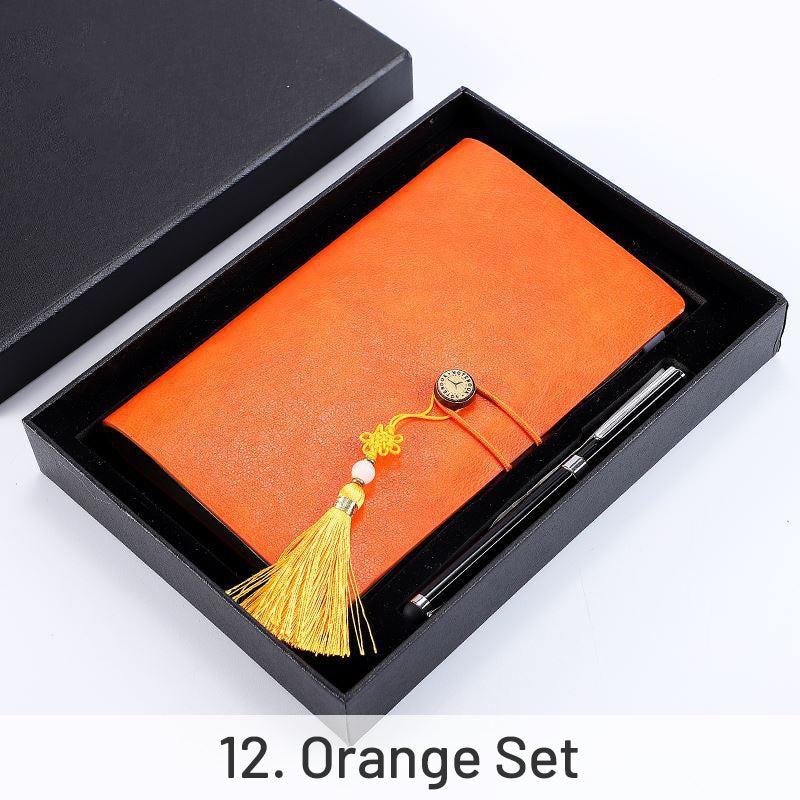 Simple Retro Loose-Leaf Journal Notebook sku-12