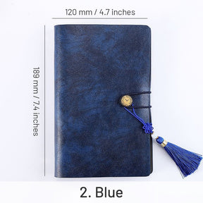 Simple Retro Loose-Leaf Journal Notebook sku-2