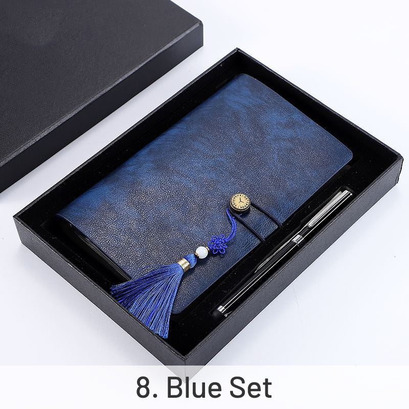 Simple Retro Loose-Leaf Journal Notebook sku-8