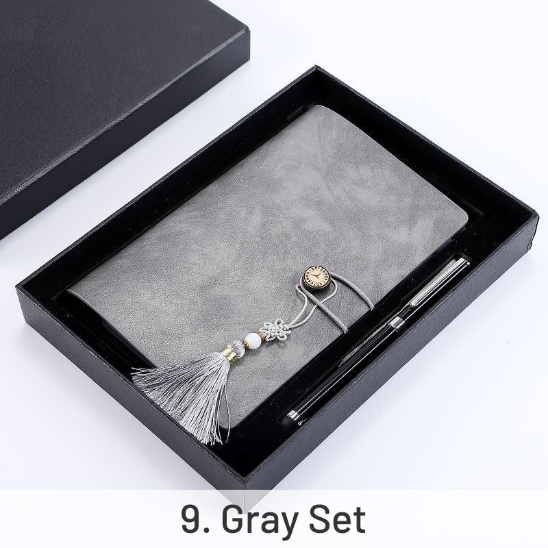 Simple Retro Loose-Leaf Journal Notebook sku-9