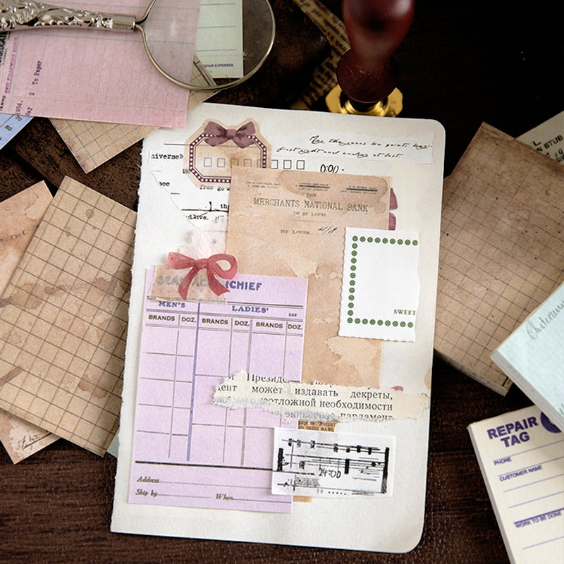 Single-Sided Journal Sticky Notes Paper Book b