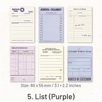5. List (Purple)