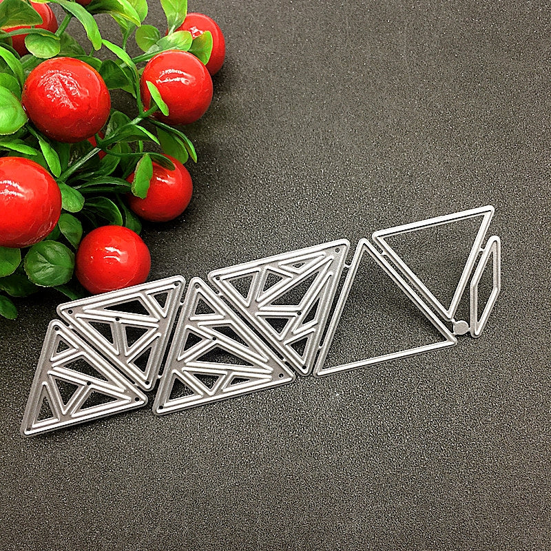 Six Triangle Carbon Steel Crafting Dies a