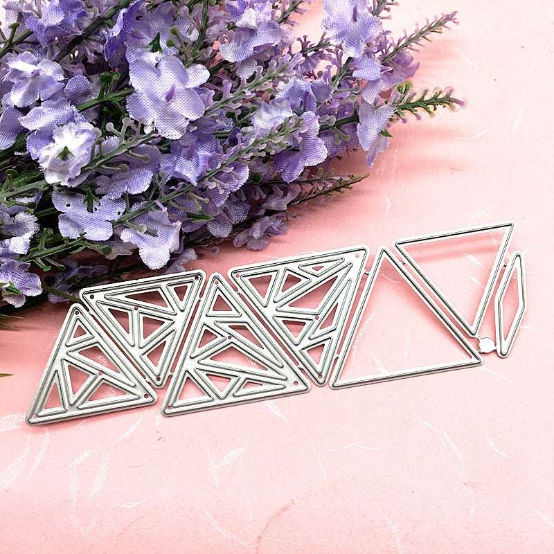 Six Triangle Carbon Steel Crafting Dies a2