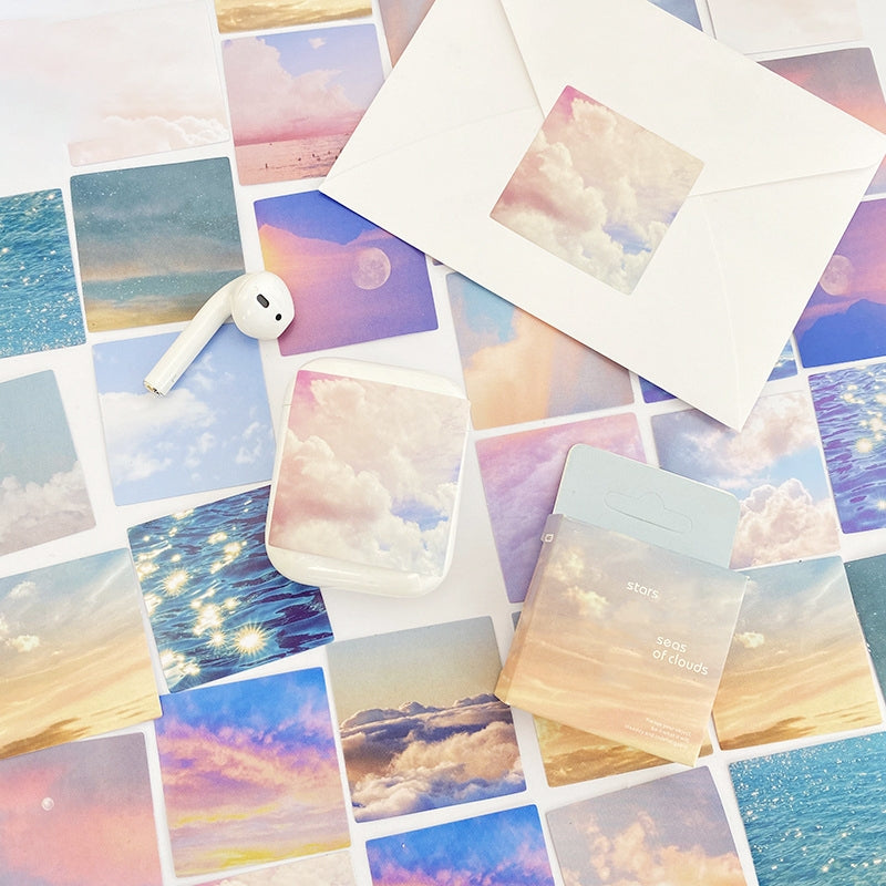 Sky and Sea Landscape Stickers b1