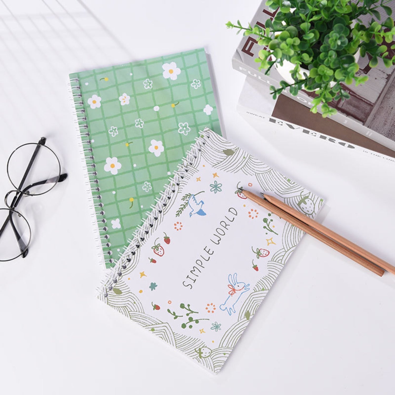 Small Fresh A5 Loose-leaf Coil Release Book 14