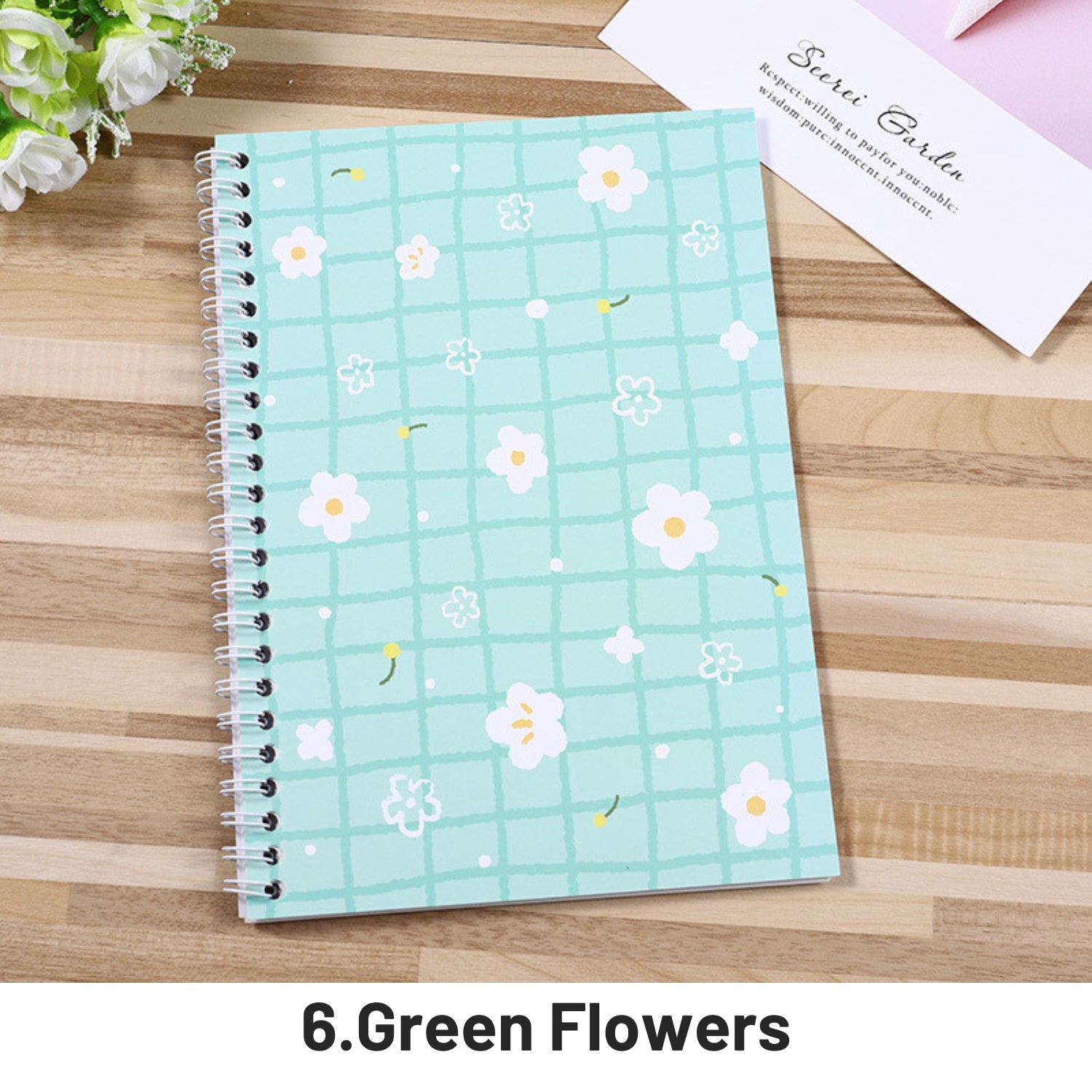 Small Fresh A5 Loose-leaf Coil Release Book 6