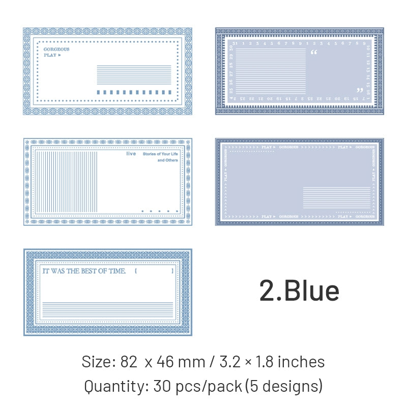Small Fresh Style Handwritten Notepads Paper sku-2