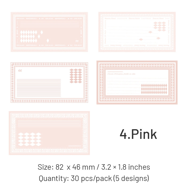Small Fresh Style Handwritten Notepads Paper sku-4