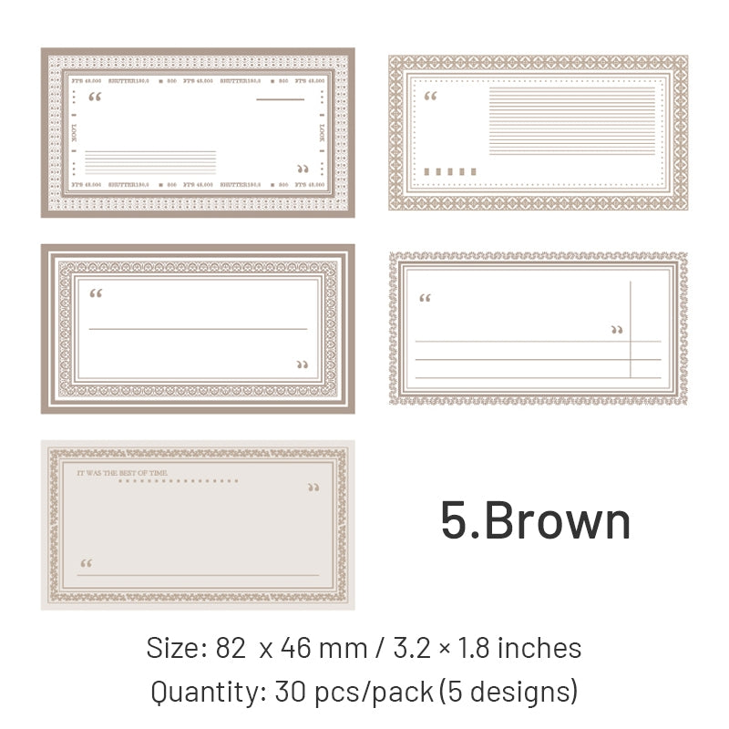 Small Fresh Style Handwritten Notepads Paper sku-5
