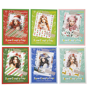 Snow Country Time Series Christmas Polaroid Character Sticker Pack2