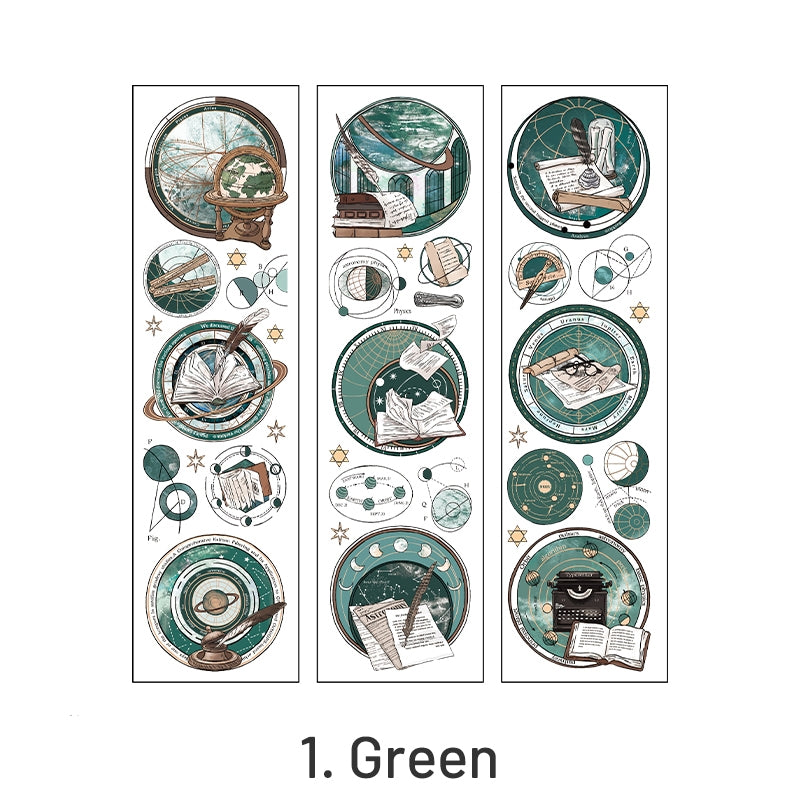 Space-themed PET Stickers sku-1