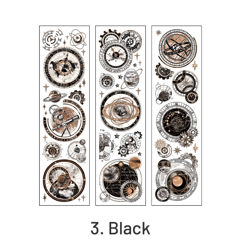 Space-themed PET Stickers sku-3