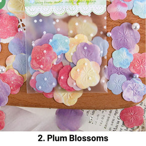 Spring Flower Series Decorative Sticker Pack7