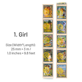 Stamp-Styled Hot Stamping Washi Tape sku-1