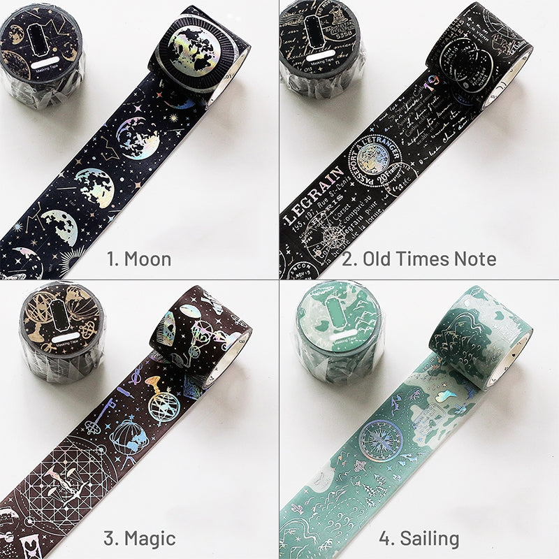 Stamprints Dream Universe Planet Laser Gold Stamping Tape 5