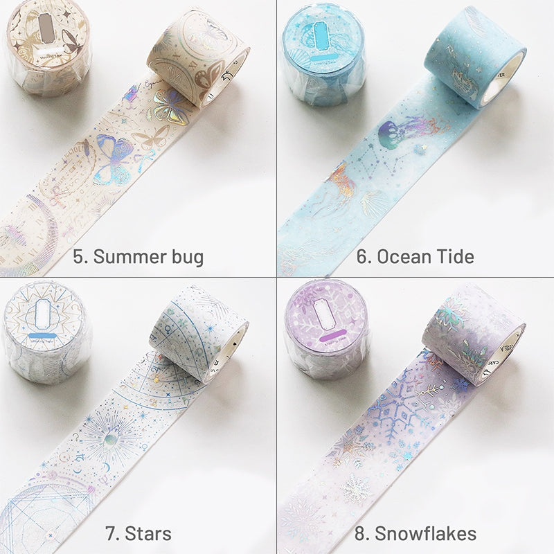 Stamprints Dream Universe Planet Laser Gold Stamping Tape 6