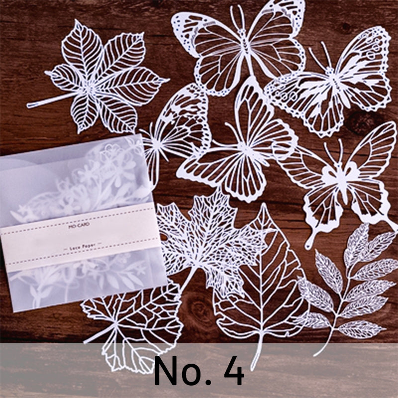 Stamprints Hollow Lace Hand Account Material Paper 10