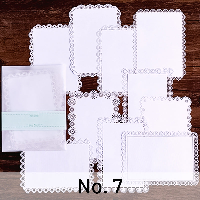 Stamprints Hollow Lace Hand Account Material Paper 14