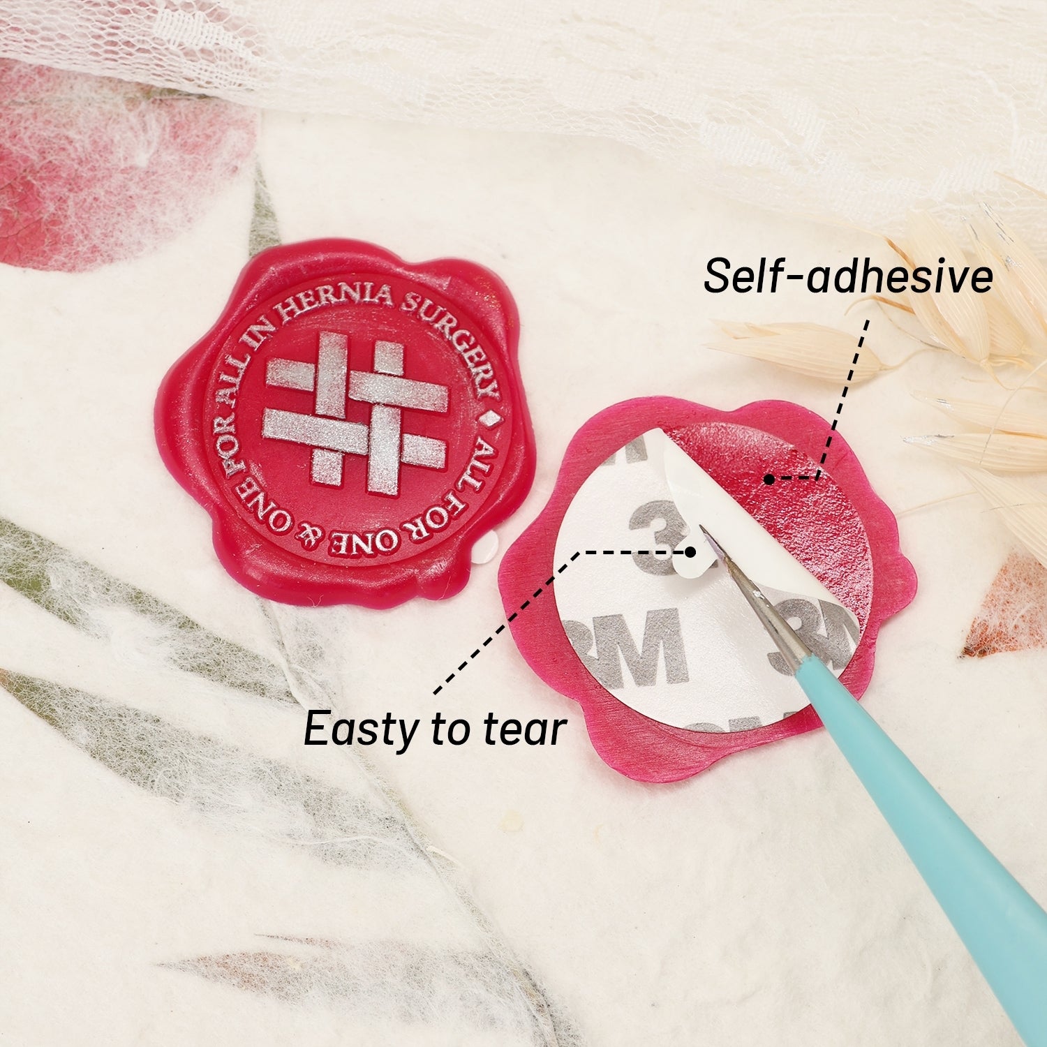 stamprints Custom Design Self-Adhesive Wax Seal Stickers 02