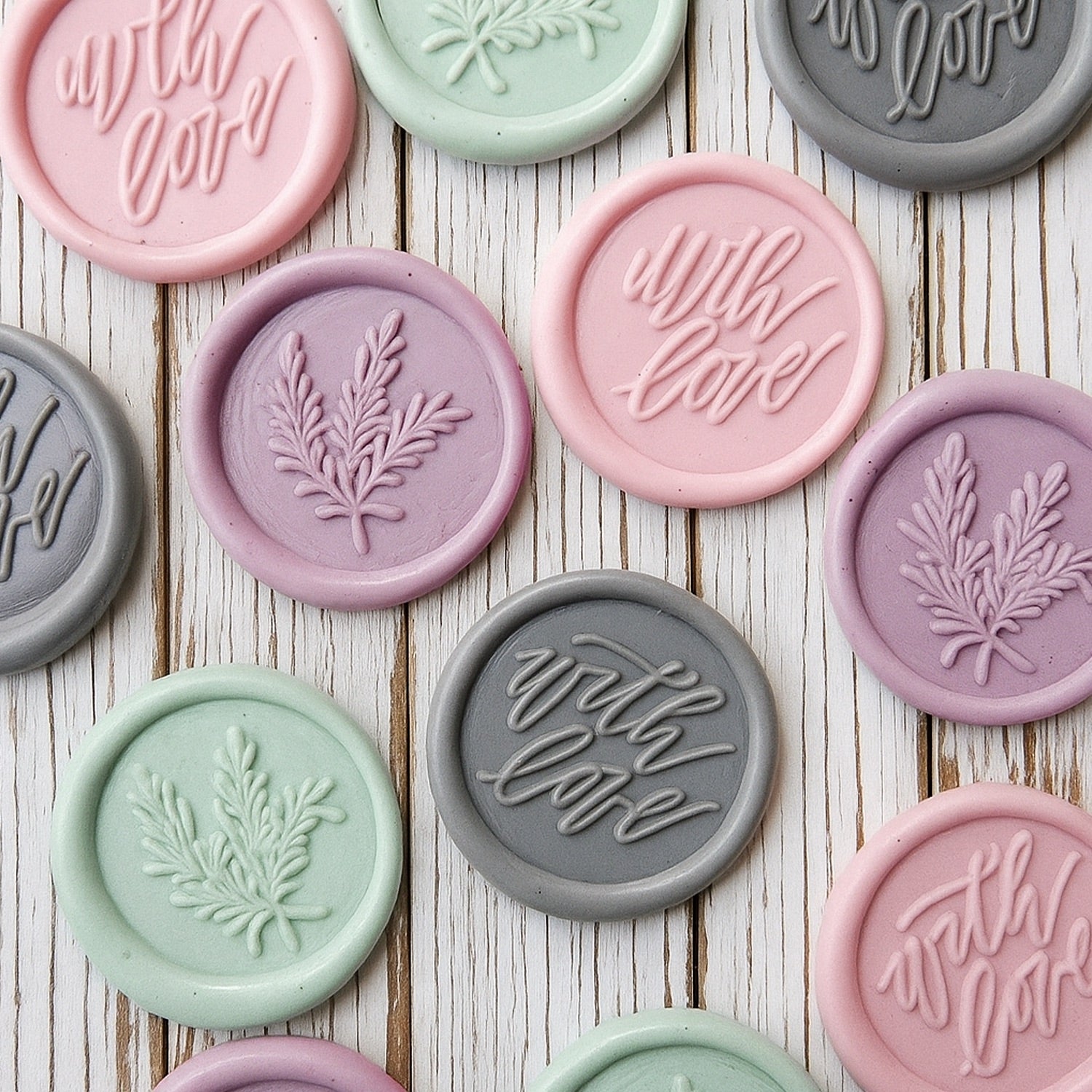 stamprints Custom Design Self-Adhesive Wax Seal Stickers 3