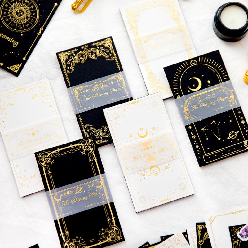 Starry Glow Foil-stamped Decorative Paper a