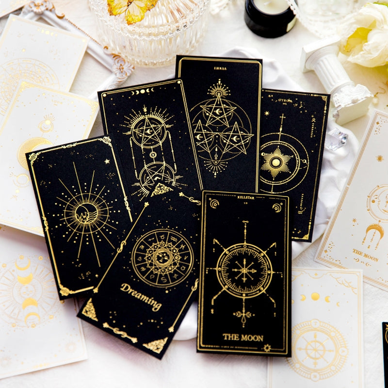 Starry Glow Foil-stamped Decorative Paper b2