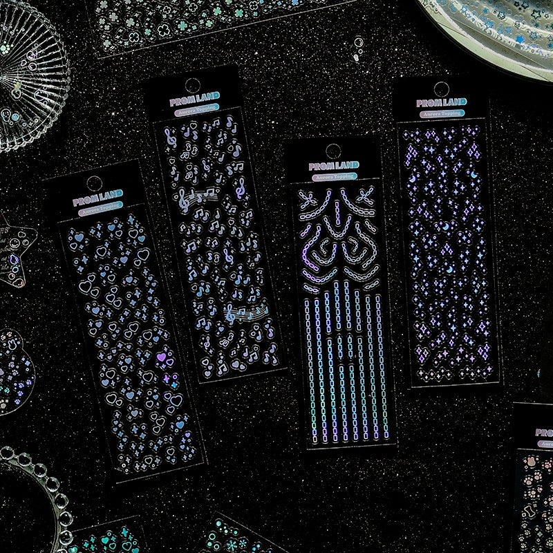 Starry Night Series Symbol Decorative Stickers b3