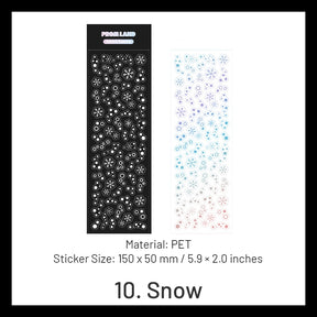 Starry Night Series Symbol Decorative Stickers sku-10