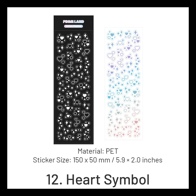Starry Night Series Symbol Decorative Stickers sku-12