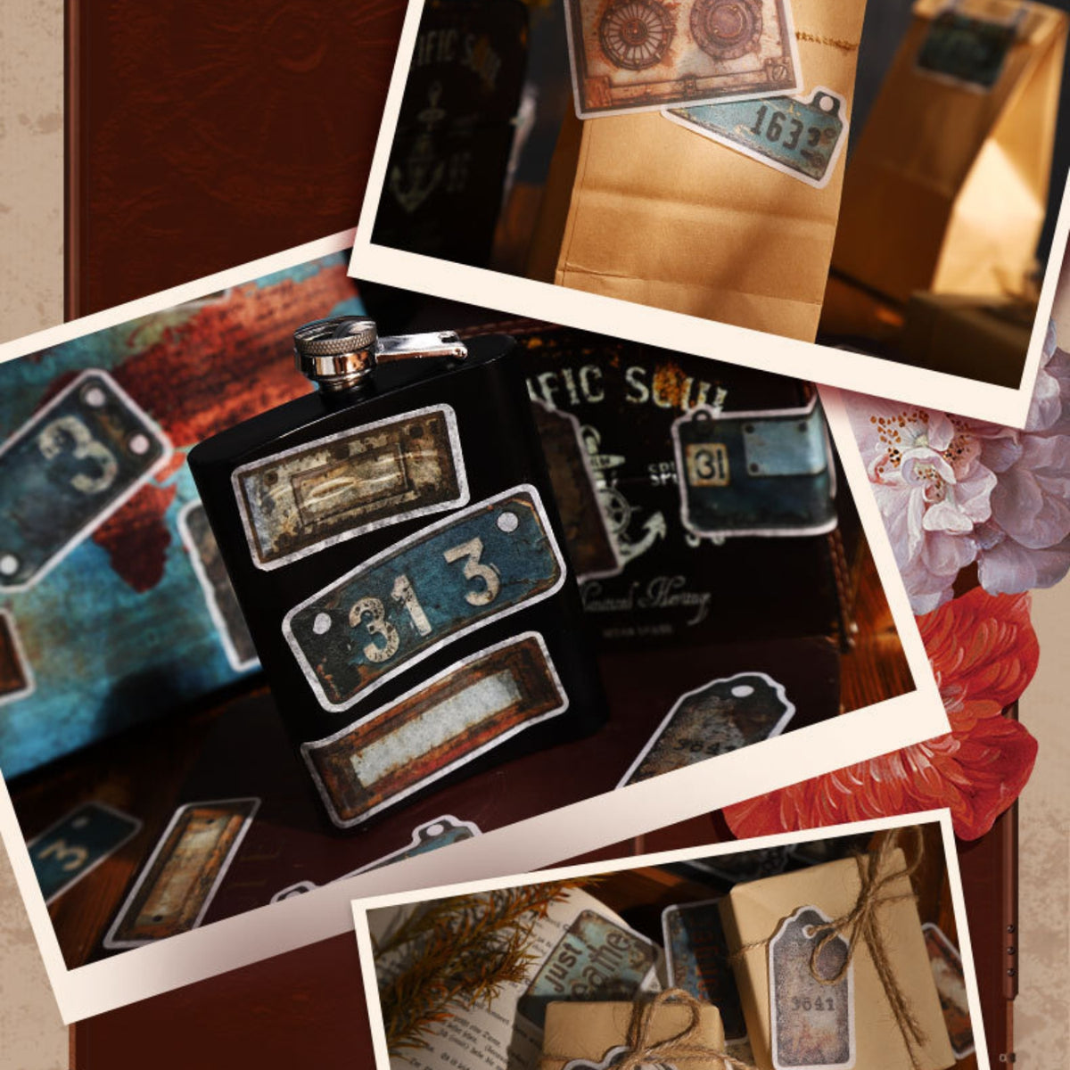 Steam Pilot Series Retro Label Sticker Pack 9