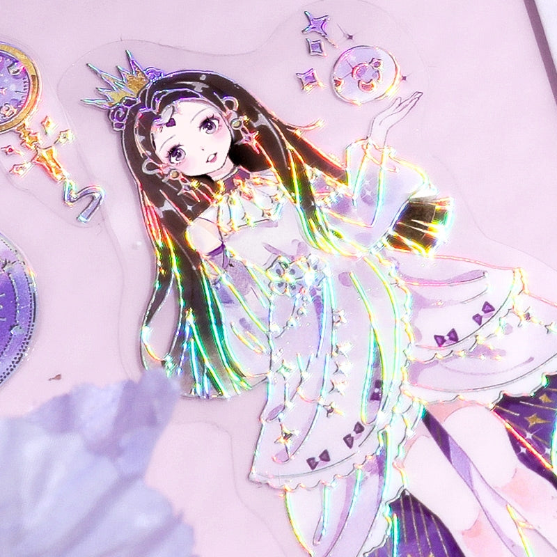 Stereo Foil Decorative PET Tape-Girls Frame b2