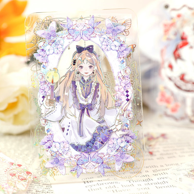 Stereo Foil Decorative PET Tape-Girls Frame b6