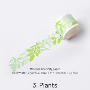 Strawberry Plant Series Creative Adhesive Tape sku-3