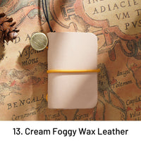 13. Cream Foggy Wax Leather