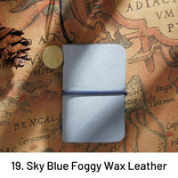 19. Sky Blue Foggy Wax Leather
