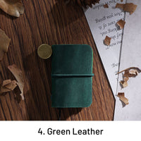 4. Blackish Green Crazy Horse Leather