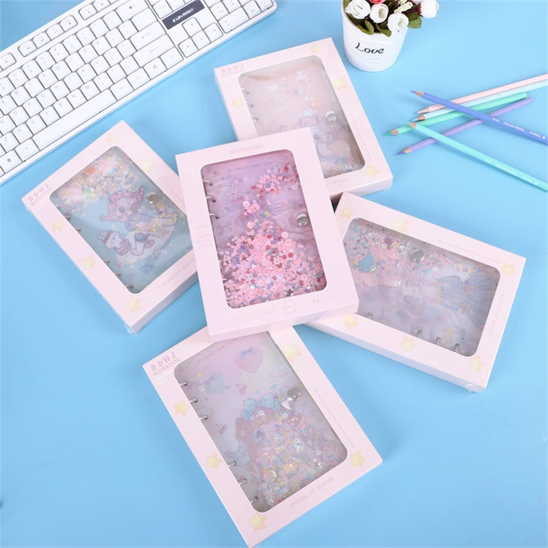 Sweet Anime Loose-Leaf Diary a
