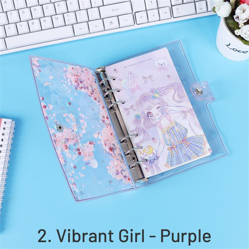Sweet Anime Loose-Leaf Diary sku-2