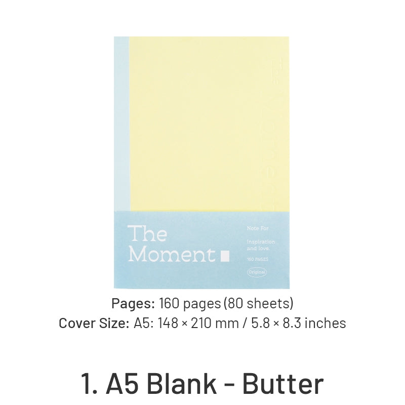 Tender Moments Series Simple Morandi Color Journal Notebook sku-1