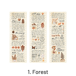 Text and Poetry Washi Stickers sku-1