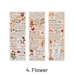 Text and Poetry Washi Stickers sku-4