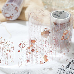 Text Memories Decorative Tape3