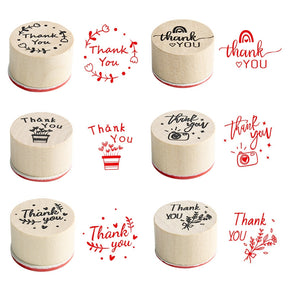 Thank You Rubber Stamp b6